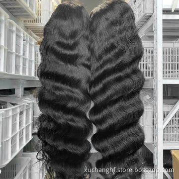 Wholesale Human Hair Wigs Unprocessed 100% Raw Mink Virgin Hair Vendors Brazilian Cuticle Aligned Human Hair Wig